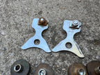 Used Suntour Roller Cam Brake Set Brakes Vintage MTB ATB Retro Mountain Bike Silver-Bicycle Bin