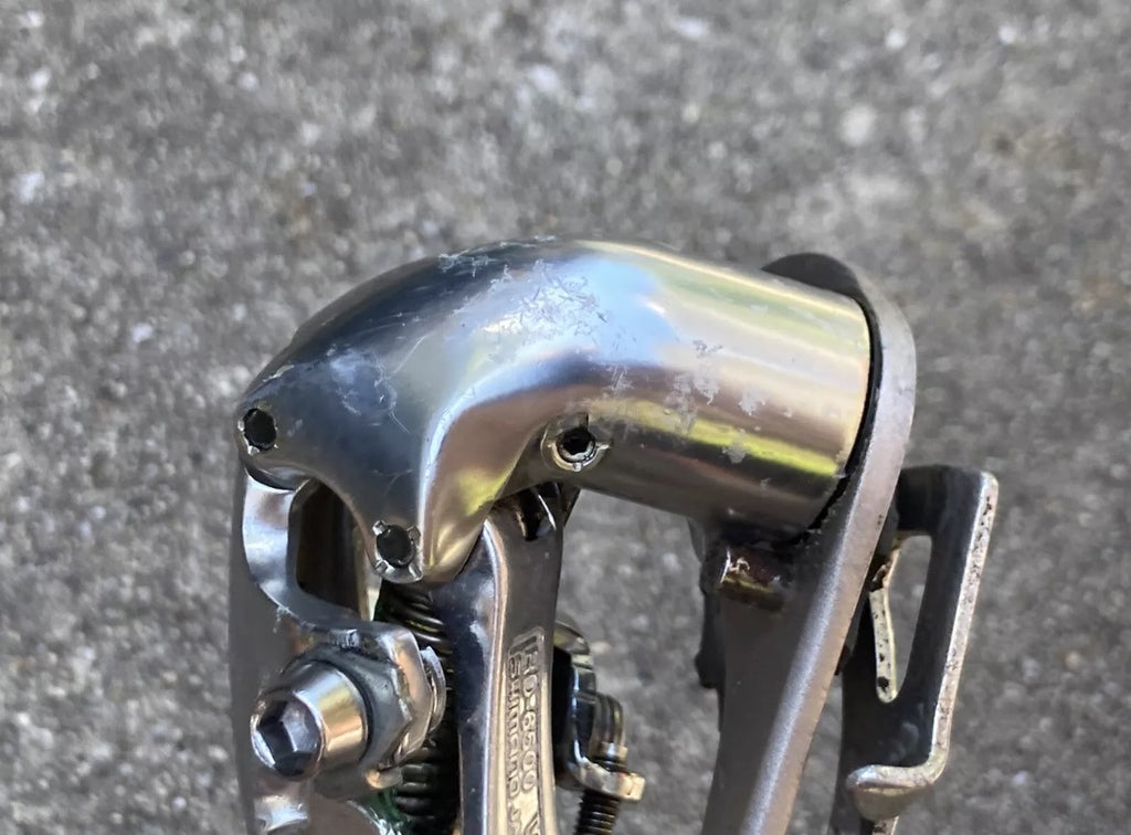 Shimano Ultegra RD-6500 Long Cage 9 Speed Rear Derailleur Vintage Road Silver - Image 4