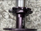 Used Rolf Prima Rear Hub 24H Road Bike 8/9/10 Speed Black Anodized 130mm High Flange-Bicycle Bin