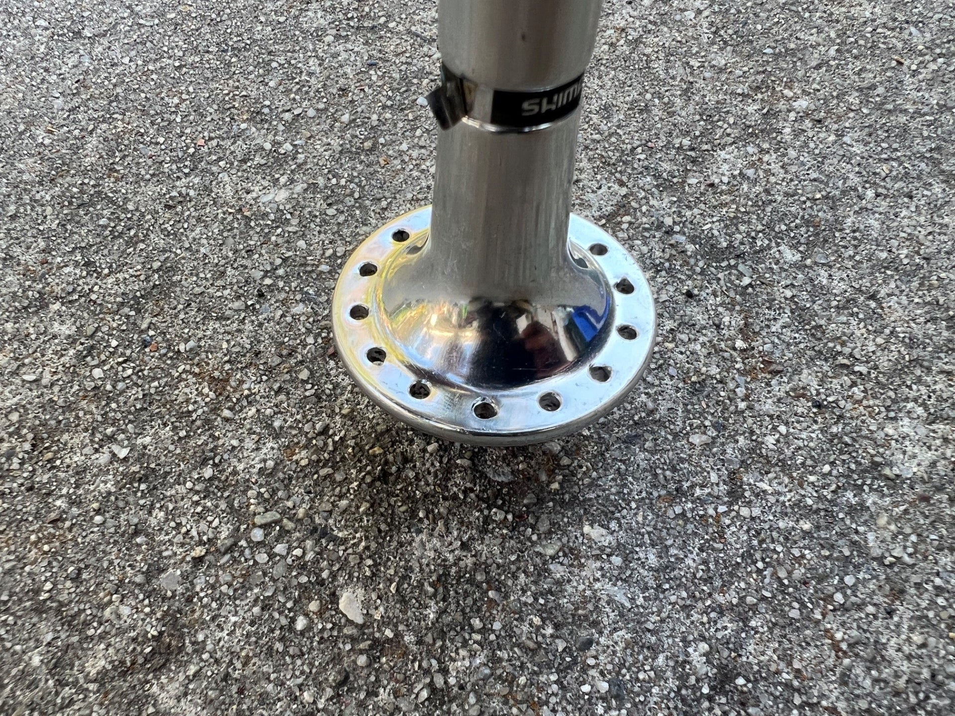 Shimano 600 HB-6400 Tricolor 28H Hole Front Hub Vintage Road Bike Silver QR - Image 4
