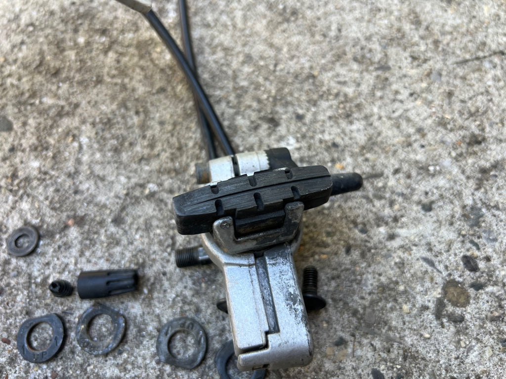 Magura Evolution Evo HS Brakes Silver Aluminum Steel Front and Rear Vintage MTB  - Image 8