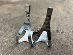 Used Specialized Toe Clips Size Small Vintage Retro Eroica Chrome Steel Road Bike-Bicycle Bin