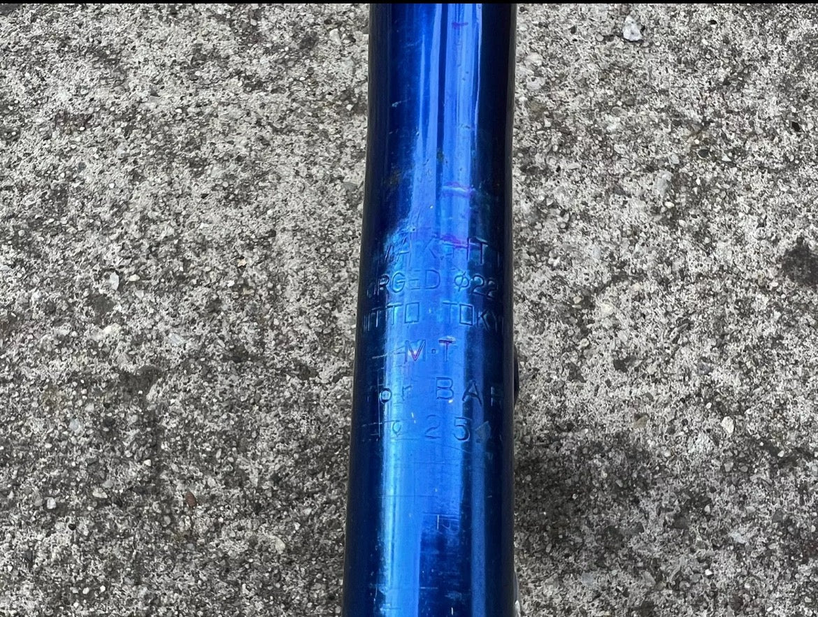 Nitto 100 Quill Stem 1” 25.4x100mm Blue Anodized Stem Track Road Bike Vintage - Image 4