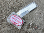Used Vintage Bullseye Stickers & Patch Red Chrome Silver BMX MTB Hub Decals-Bicycle Bin