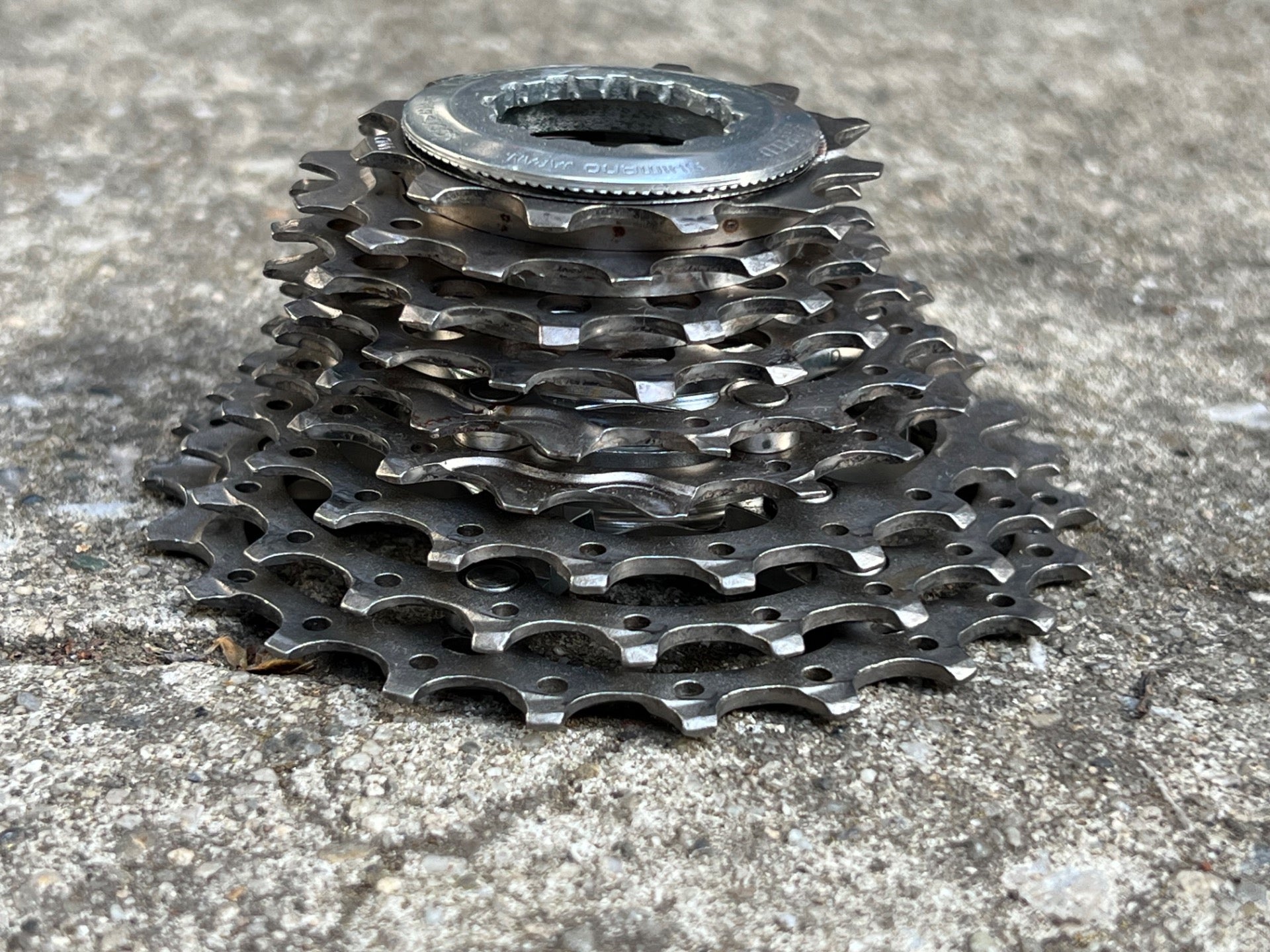 Shimano Dura Ace CS-7700 12-23T 9 Speed Cassette Titanium Road Gravel Bike TI - Image 4