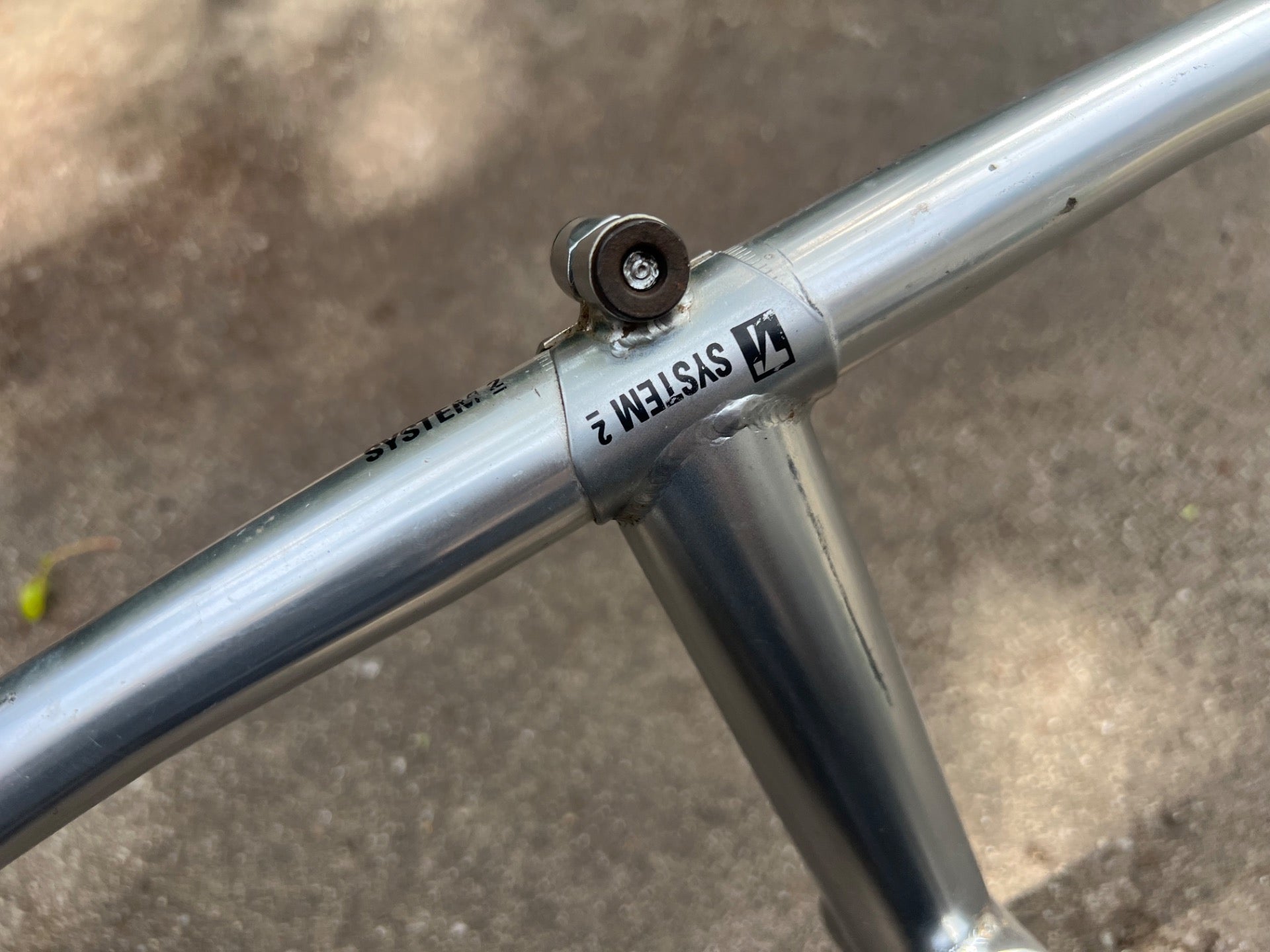 Trek T System 2 Bar & Stem Combo 1 1/8in Threadless 550mm 135mm Vintage MTB  - Image 4