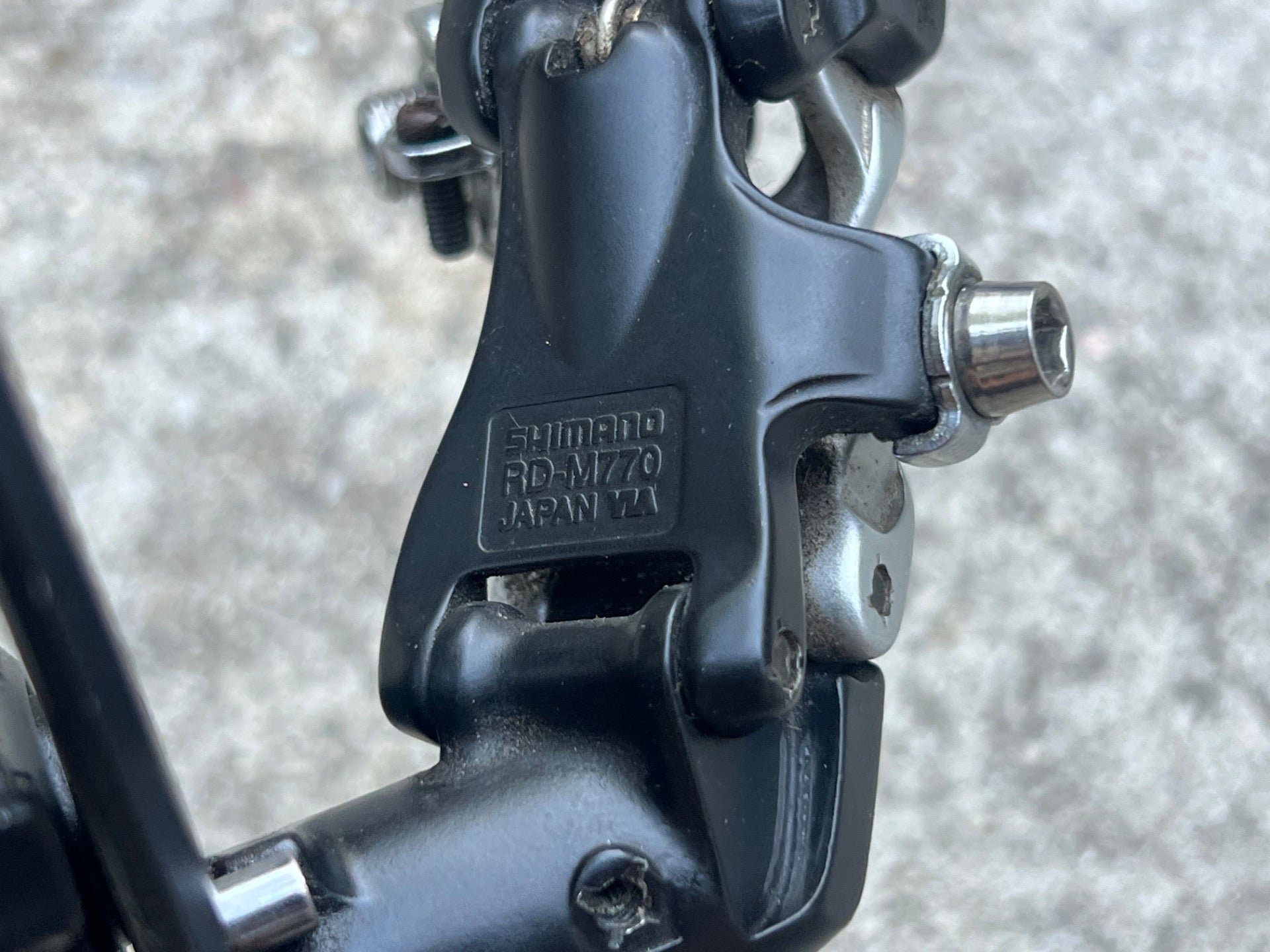 Shimano Deore XT RD-M770 Rear Derailleur Long Cage SGS 9 Speed Rapid Rise MTB 1x - Image 7