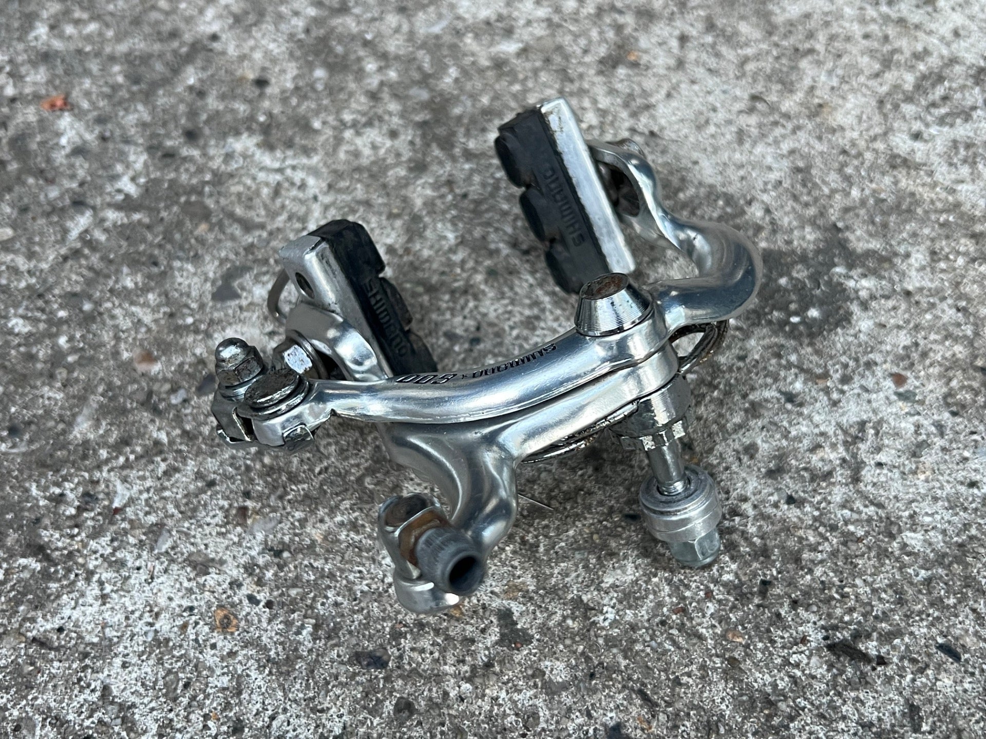 Shimano 600 Arabesque Rear Brake Caliper Side Pull Vintage Road Bike Retro  - Image 4