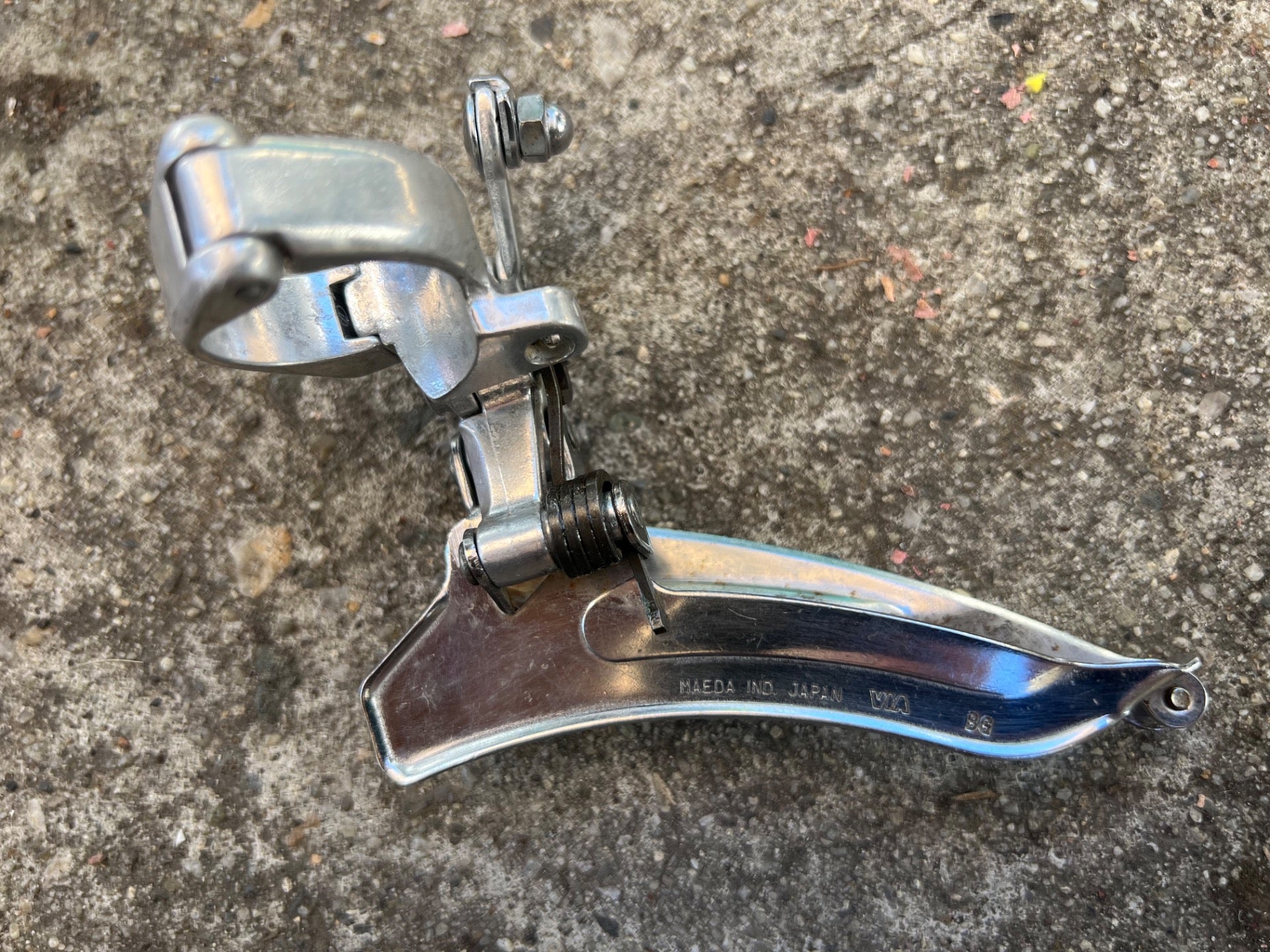 Suntour XC Sport 28.6mm Bottom Pull Triple Front Derailleur Vintage MTB Retro 3x - Image 4