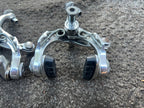 Used Dia Compe AC300G Side Pull Single Pivot Brake Set Brakes Vintage Silver Road-Bicycle Bin
