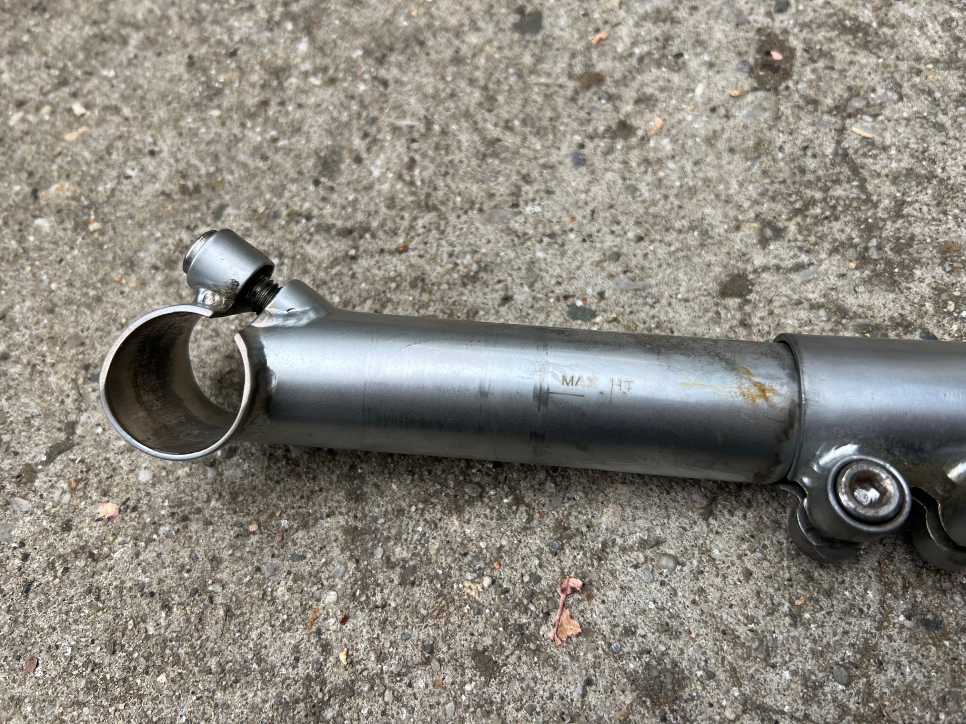 Trek System 2 25.4mm 27.2/27.0 155-180mm Tandem Stoker Stem Riser Steel 45 - Image 4