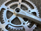 Used SR Super Custom Crankset 52/40T 170mm Silver Double Vintage Retro Road Touring-Bicycle Bin