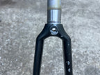 Used Giant Carbon Fork Aero 700c 1” 10.5” Threadless Steerer Road Yellow Gray Bike-Bicycle Bin