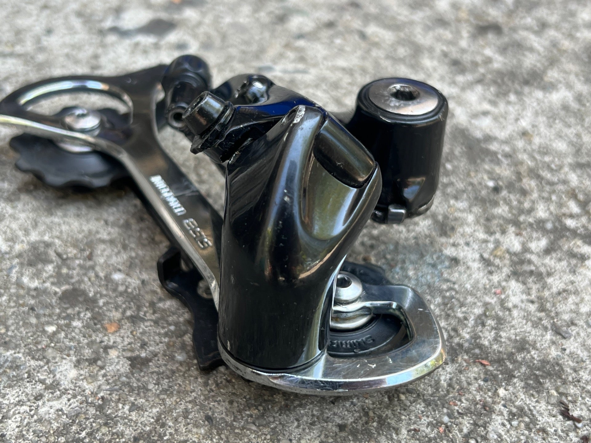 CLEAN Shimano Deore LX RD-M567 Rear Derailleur 8 Speed Long Cage Vintage MTB - Image 4