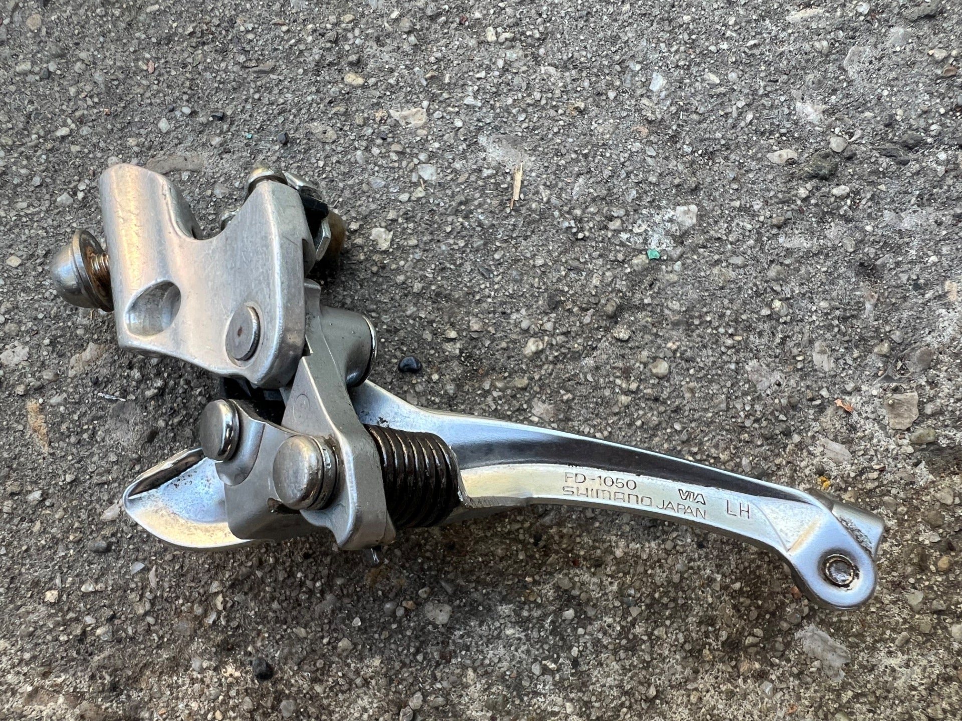 Shimano 105 FD-1055 Braze On Bottom Pull 2x7 Front Derailleur Double Road Bike  - Image 4