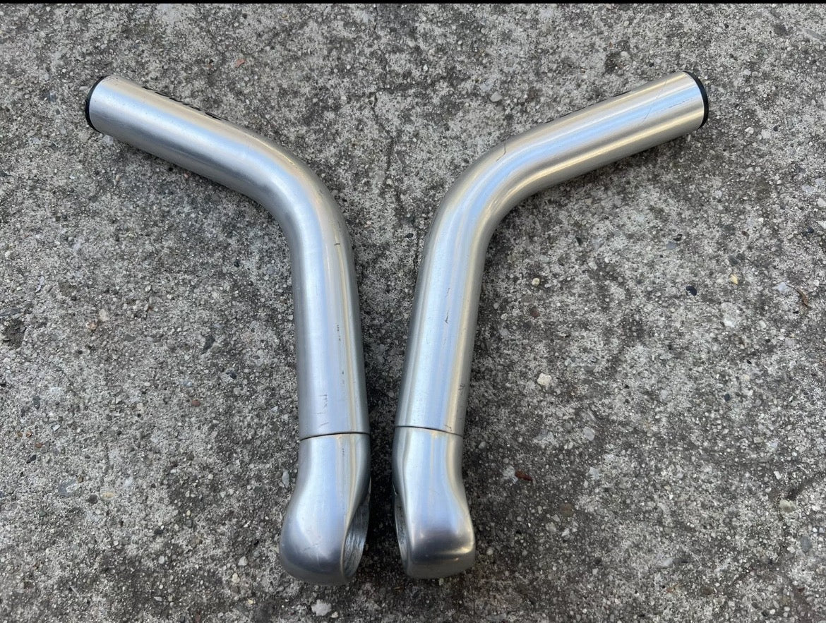 Tioga Power Studs Bar Ends Silver Vintage MTB Mountain Bike Retro 90s - Image 4