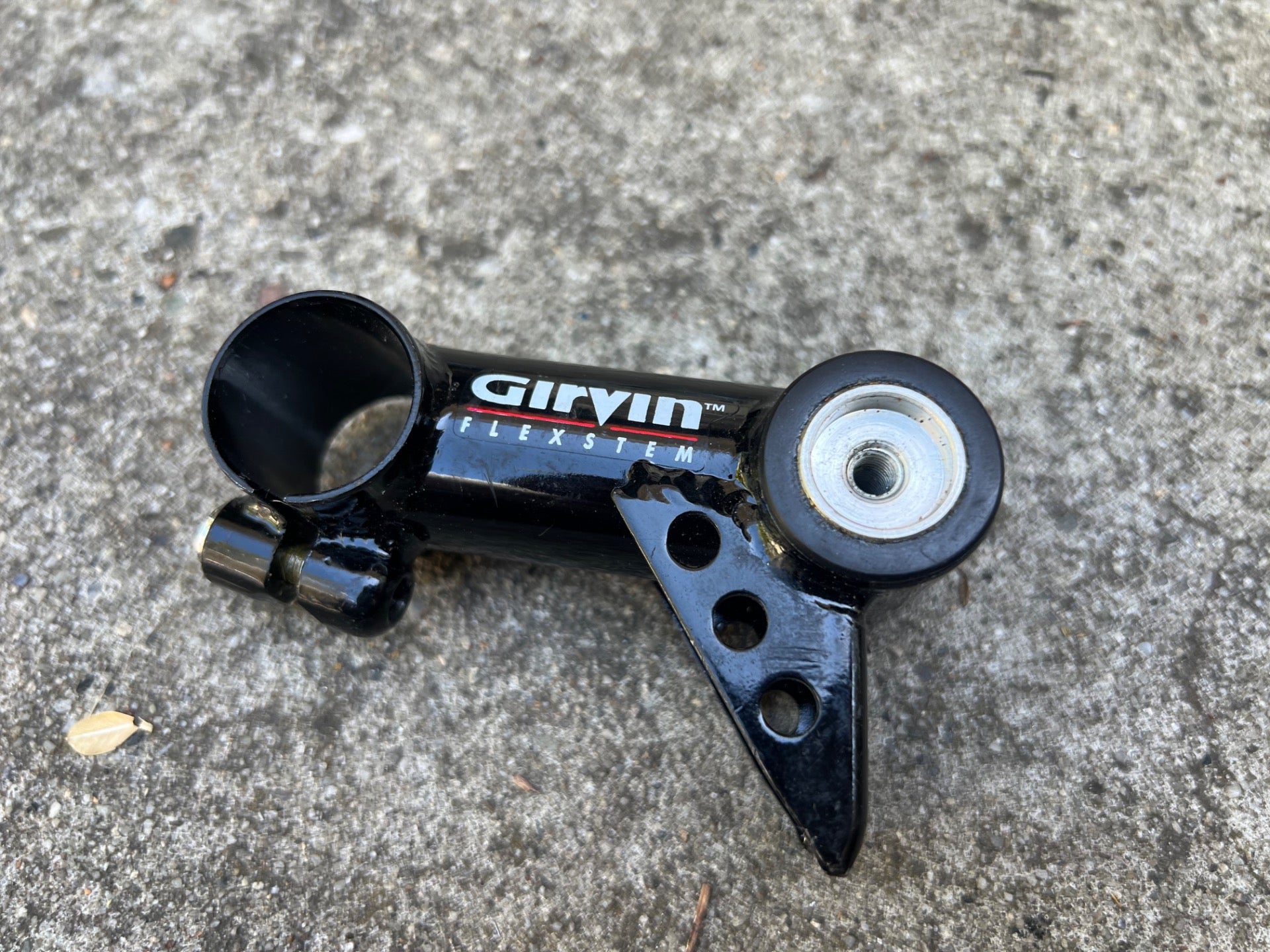 NICE Girvin Flex Stem 70x25.4mm Black Steel MTB Retro Vintage Mountain Bike  - Image 4