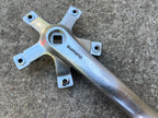 Used Shimano Deore XT FC-M730 Drive Side Crank Arm 110/74 BCD W Bolts & Washers-Bicycle Bin