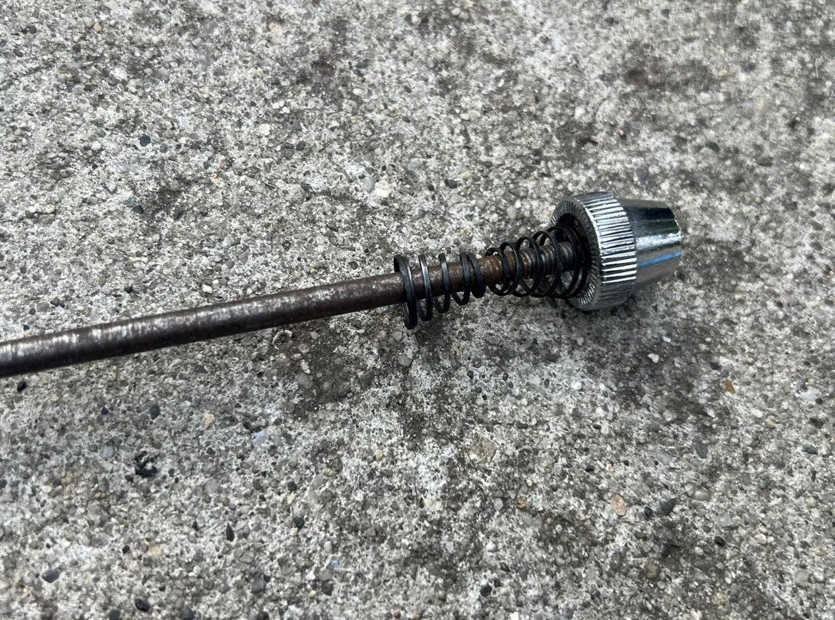Campagnolo Rear Quick Release Skewer 126mm Vintage Chrome Retro Steel Road Bike! - Image 4