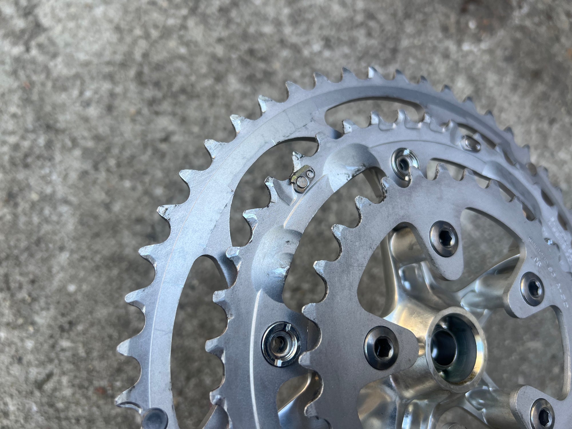 MINT Shimano Ultegra FC-6503 170mm 30-42-52 Triple Road 9 Speed Crankset Octalink