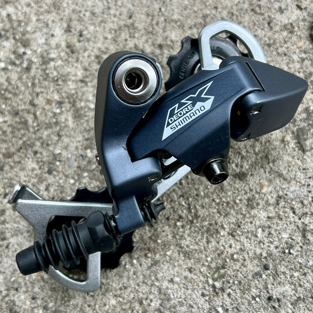 NOS NEW Deore LX M570 9 Speed Rear Derailleur Vintage MTB Long Cage