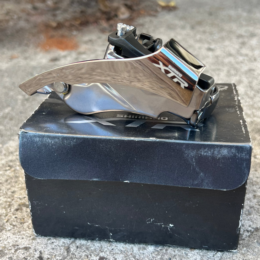 NOS Shimano XTR FD-M960 34.9mm Top Pull Front Derailleur Triple Vintage MTB