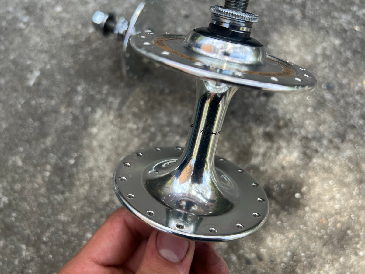 Suntour Superbe Pro Custom Track Hubset 32H 100/120mm Hubs Vintage