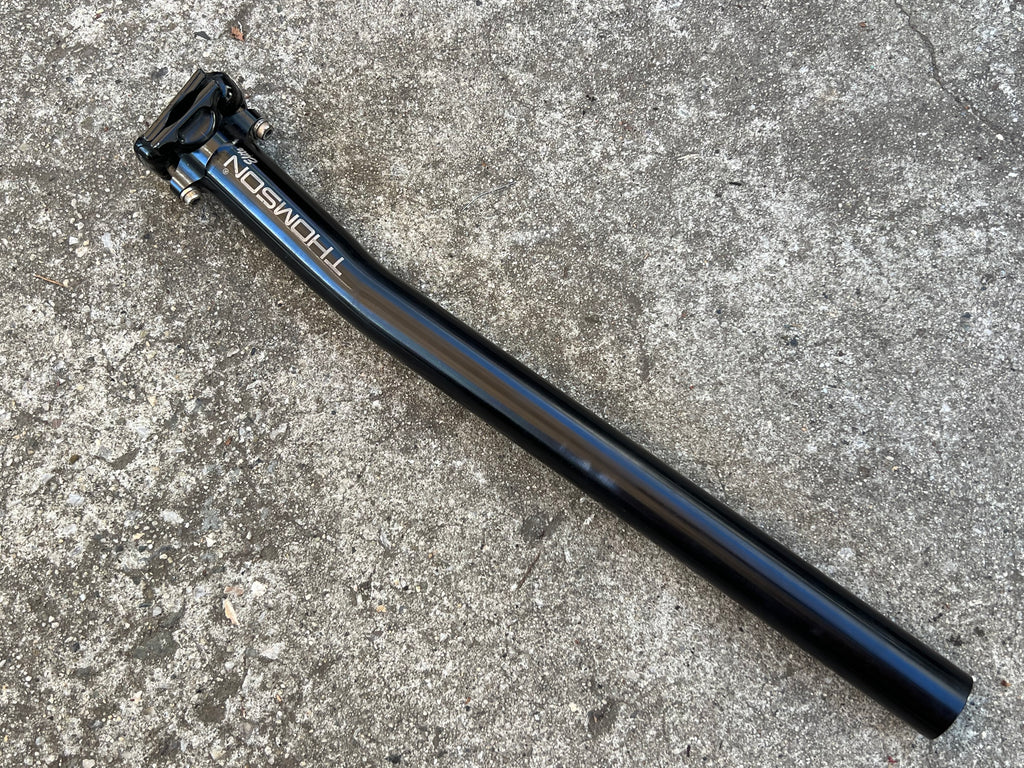 Thomson E127 30.9x410mm Seatpost Black MTB Mountain Bike Setback Uncut