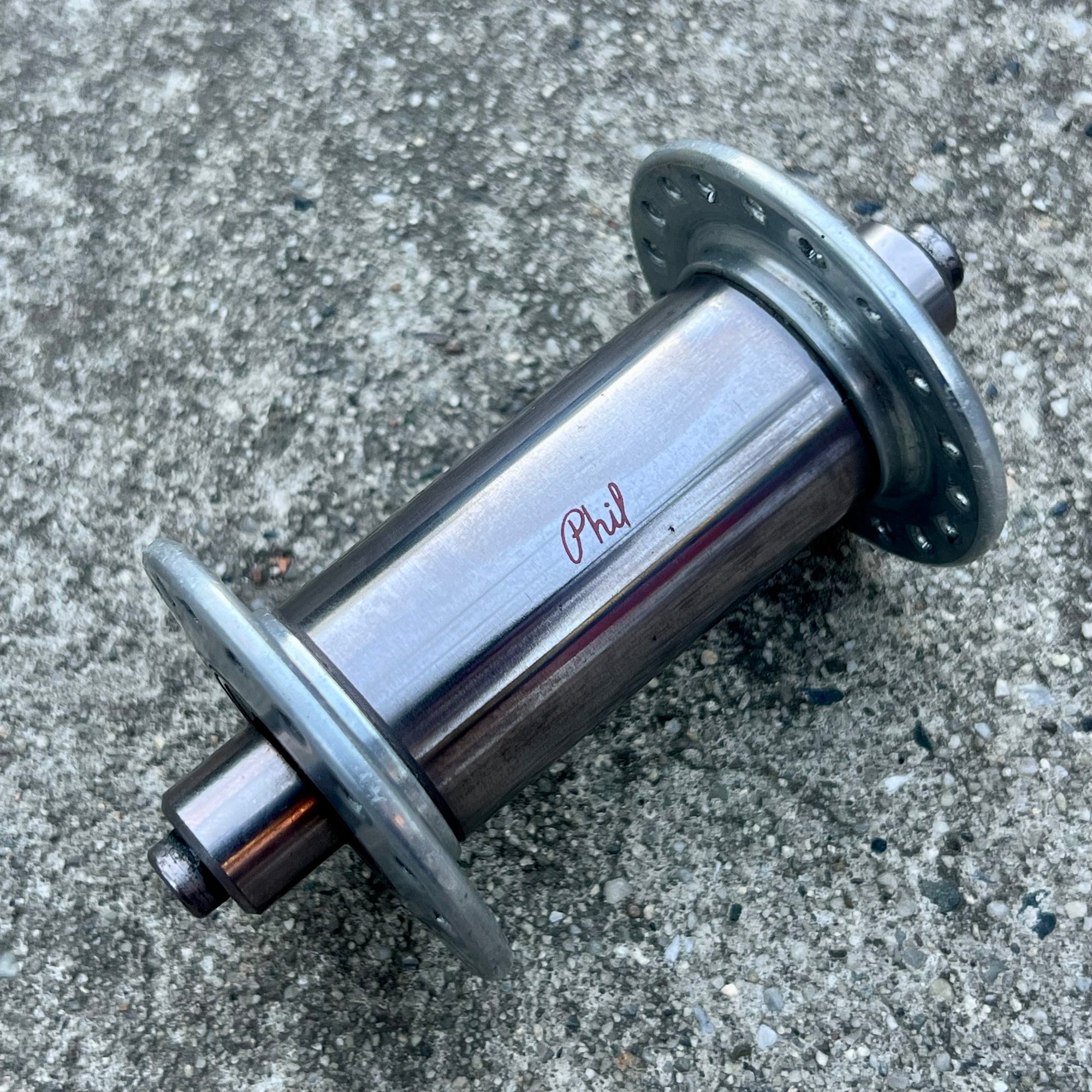 FREE SHIP Phil Wood 36H Front Hub 100mm Spacing Vintage Touring Road Bike