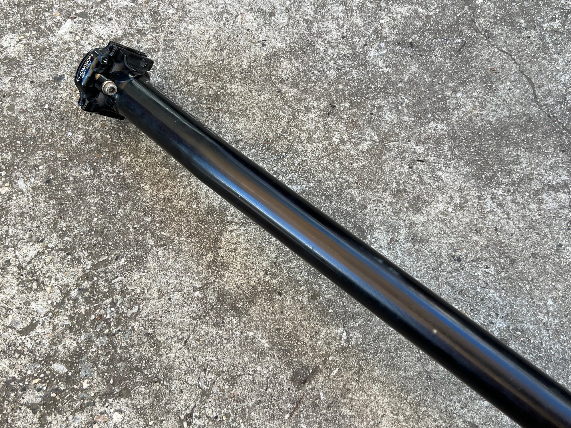 Thomson E127 30.9x410mm Seatpost Black MTB Mountain Bike Setback Uncut
