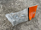 NEW Soma Fab Oppy X Large L Toe Clips Chrome Vintage Road Track Single Strap