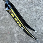 NOS Forte Axis 700c Carbon Fork 1” Steerer 12” Long Black Gold Road Bike