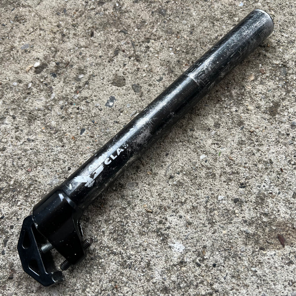 American Classic 25.0x340mm Seatpost Black MTB Aluminum Mountain Missing Clamp