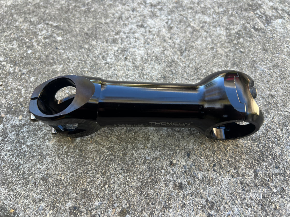 Thomson Elite X2 120x31.8mm 1 1/8” Threadless +/-17° Black Gravel Riser Stem SM-E153