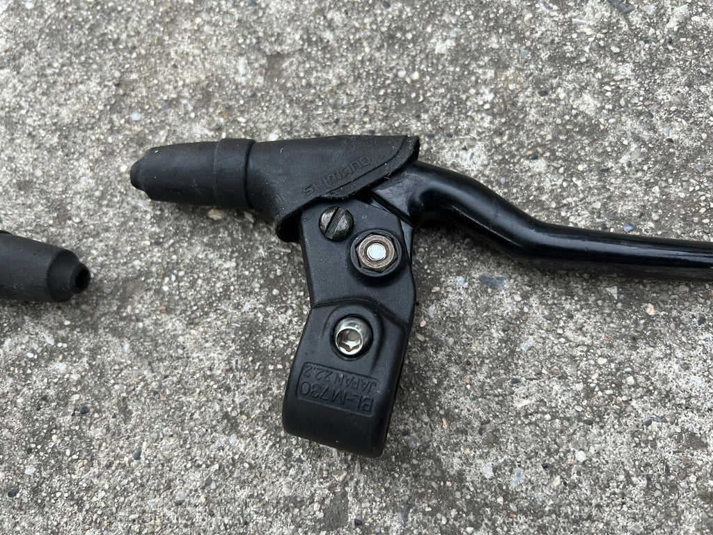 Shimano Deore XT BL-M730 Cantilever Vintage MTB Black Brake Levers