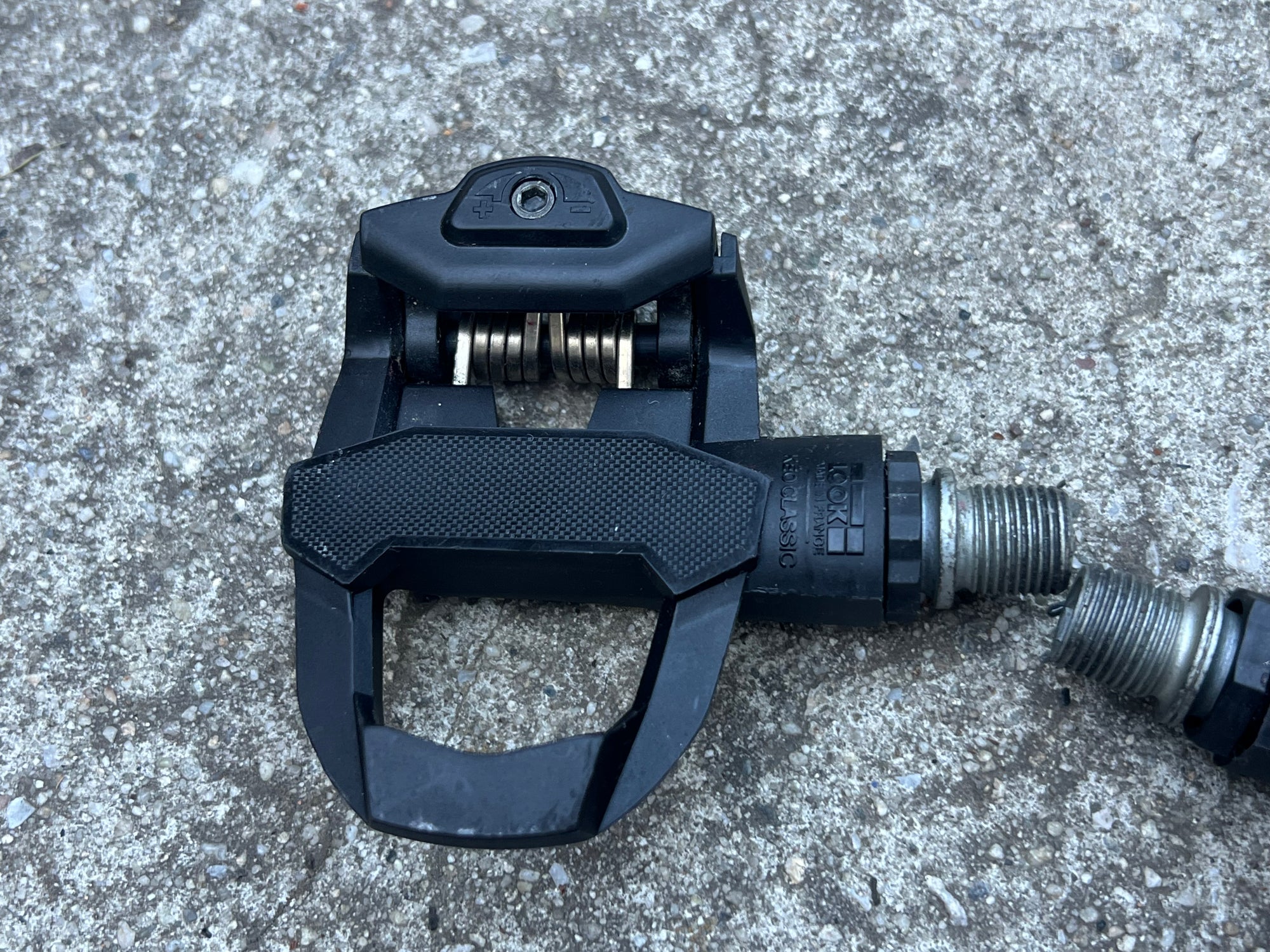 LOOK KEO Classic Clipless Pedals Road Bike Black Cycling 9/16” Touring