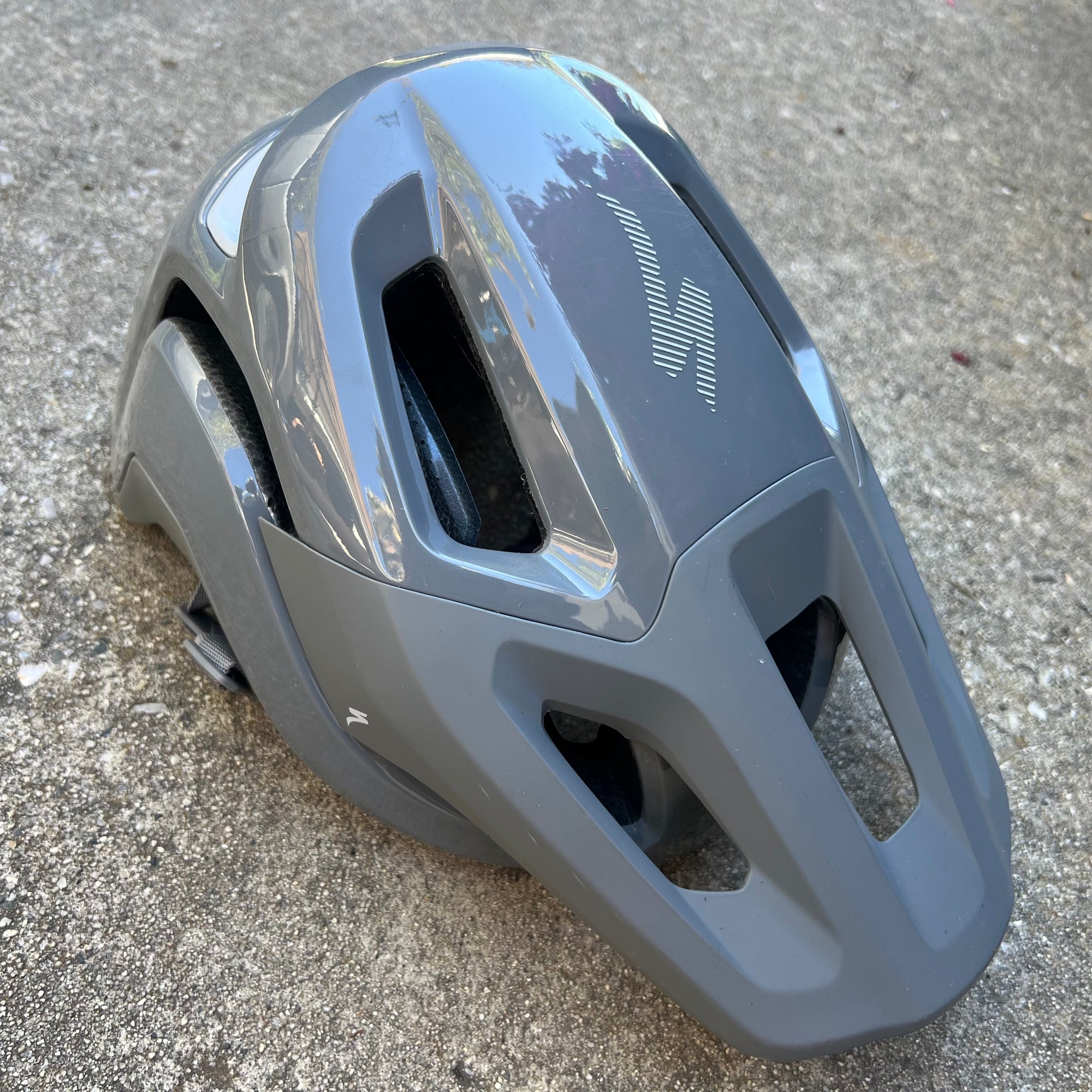 Specialized Ambush 2 MIPS Helmet Mountain Bike Size M 55-59cm Light Gray MTB