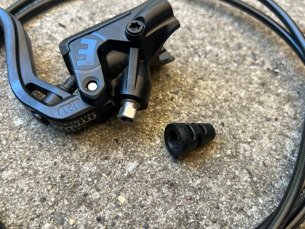 FOR PARTS Magura MT 30 Thirty Brake Lever and Hose MTB Mountain Bike Black