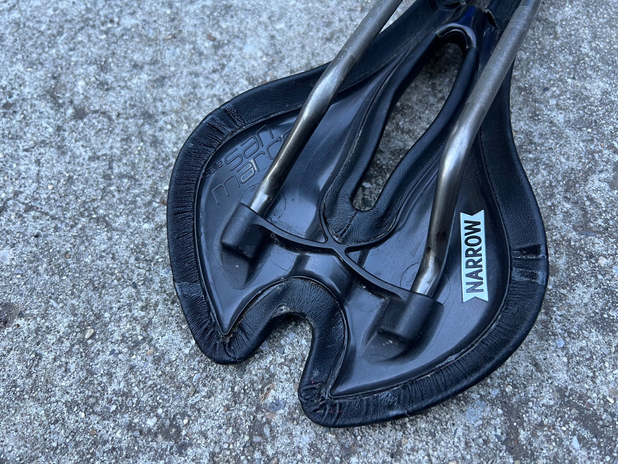Selle San Marco Aspide Saddle 270x125mm Narrow 183g Road Bike Cycling Black