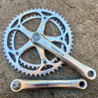 FREE SHIP Sugino GS 170mm 42/52T 144 BCD Double Vintage Road Silver Crankset