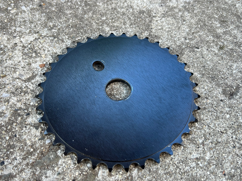 Haro Fusion Disk Drive System 36T BMX Chainring Sprocket Black Silver