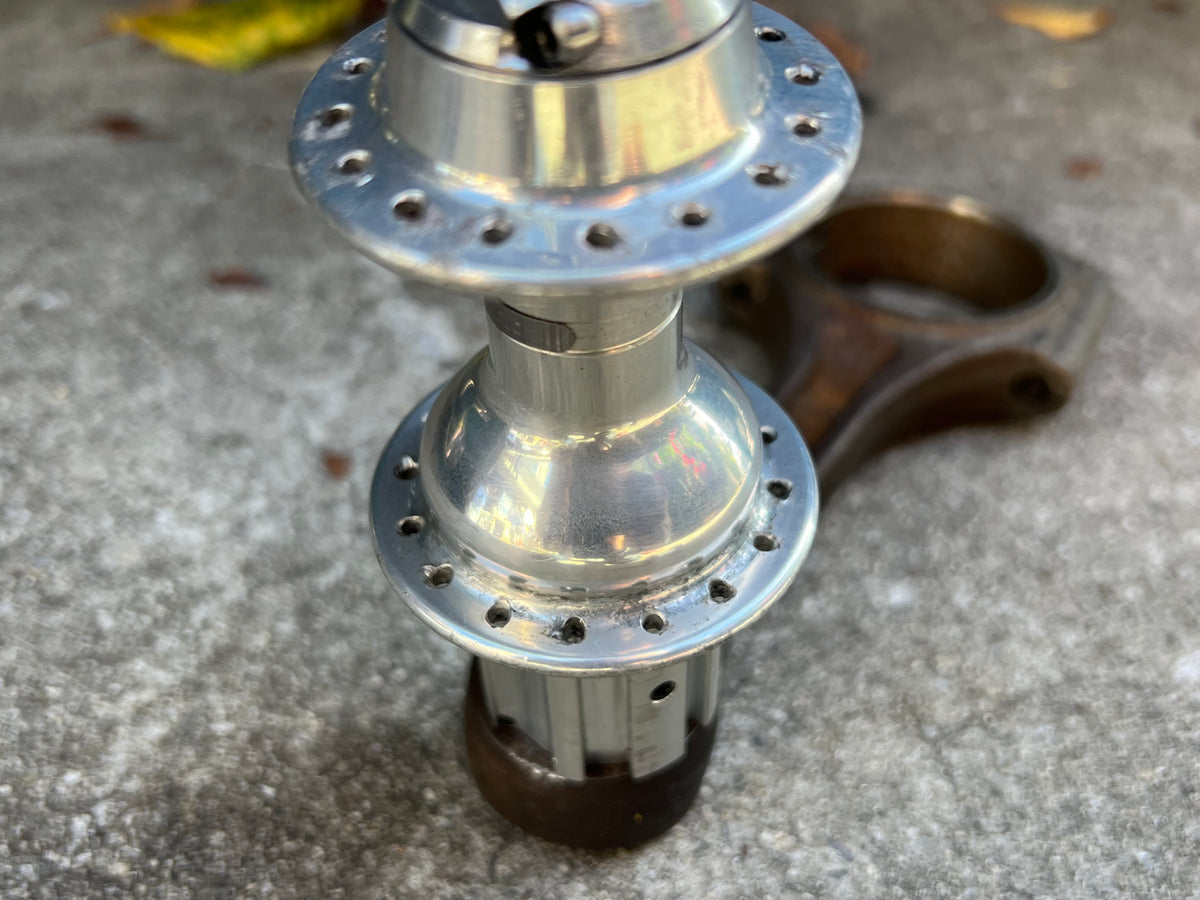 Campagnolo Record/Chorus 32H Hole 100/130mm Ultra Drive Hubs Hubset Silver Road