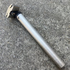 Suntour XC 26.6x255mm Seatpost Vintage MTB Silver Gray Aluminum