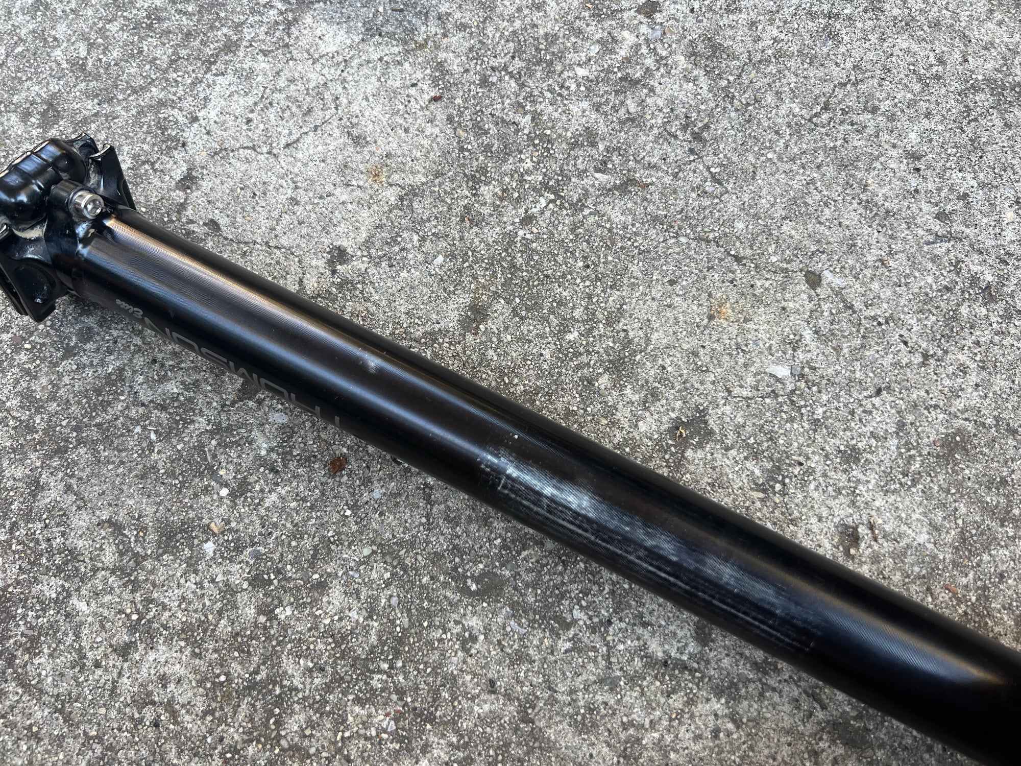 Thomson SP-E109 31.6x367mm Seatpost Black Mountain Bike MTB Gravel Road