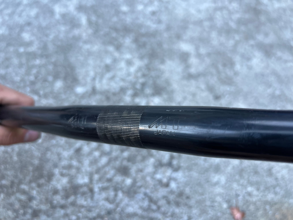 Sakae MT Japan 25.4x520mm Steel Vintage MTB Commuter Black Flat Bars