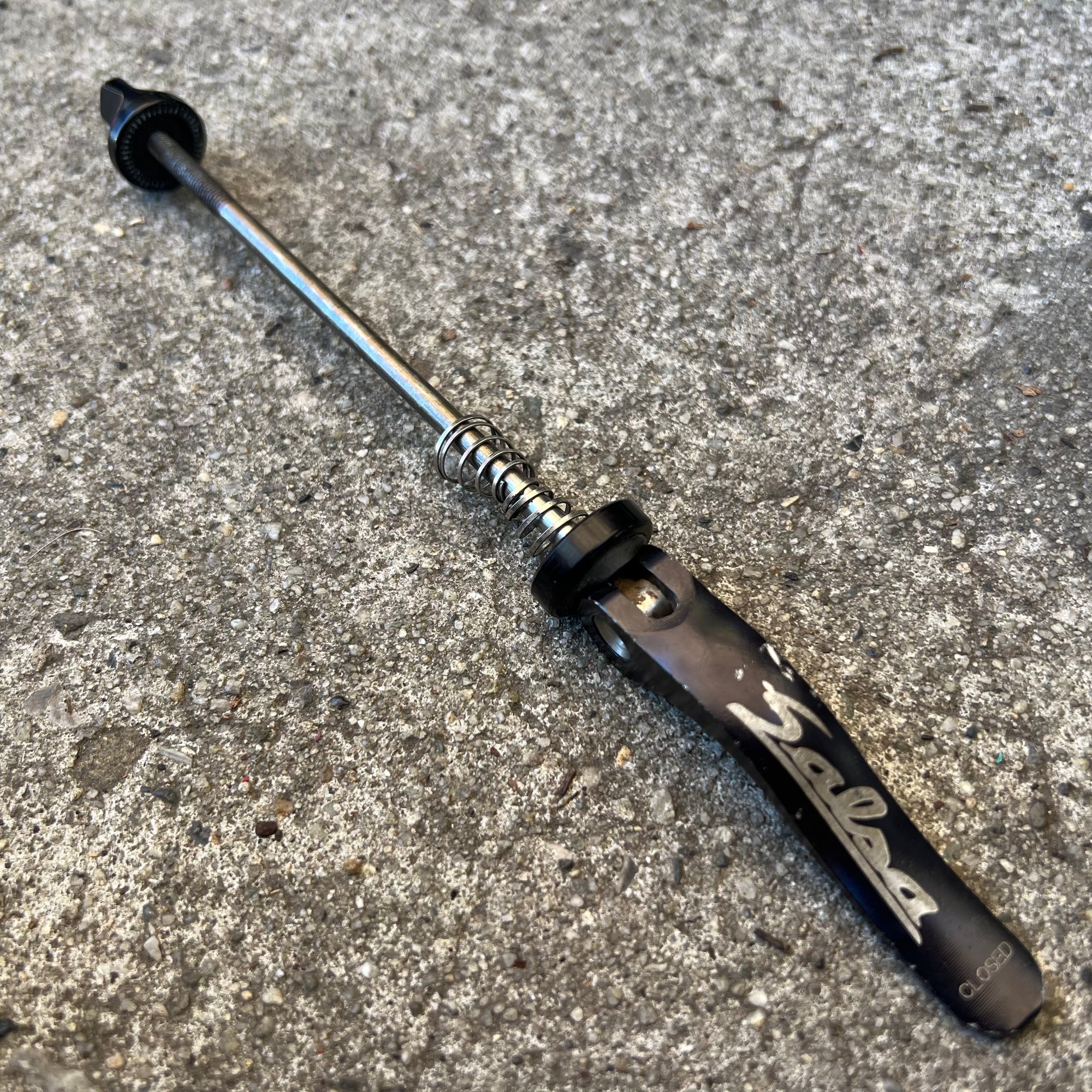 Salsa 100mm Front Flip Off Quick Release Skewer Black MTB Mountain CX 49g