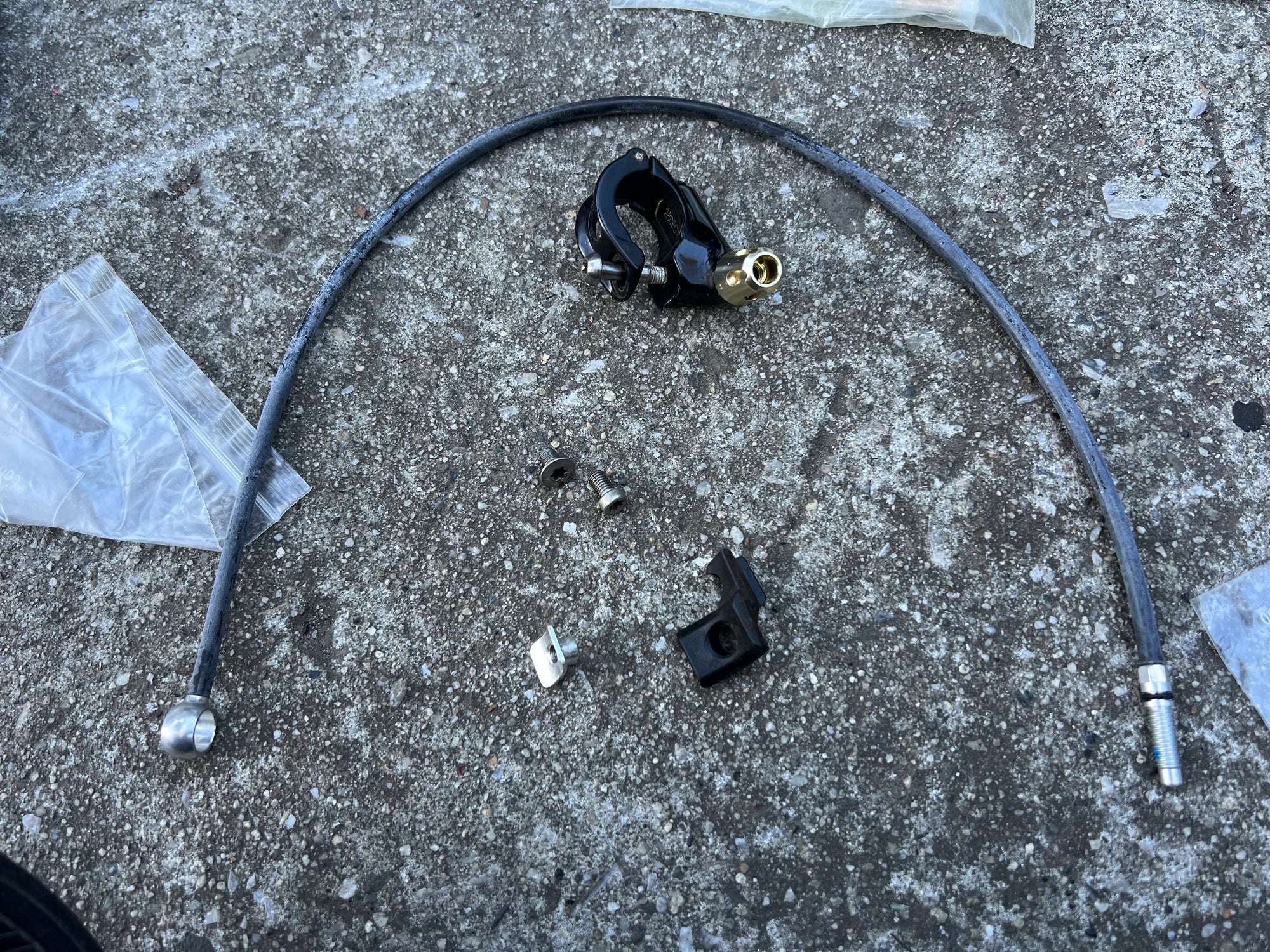 BIG RockShox Reverb Dropper Post Parts Lot Hydraulic Rebuild Service Kit