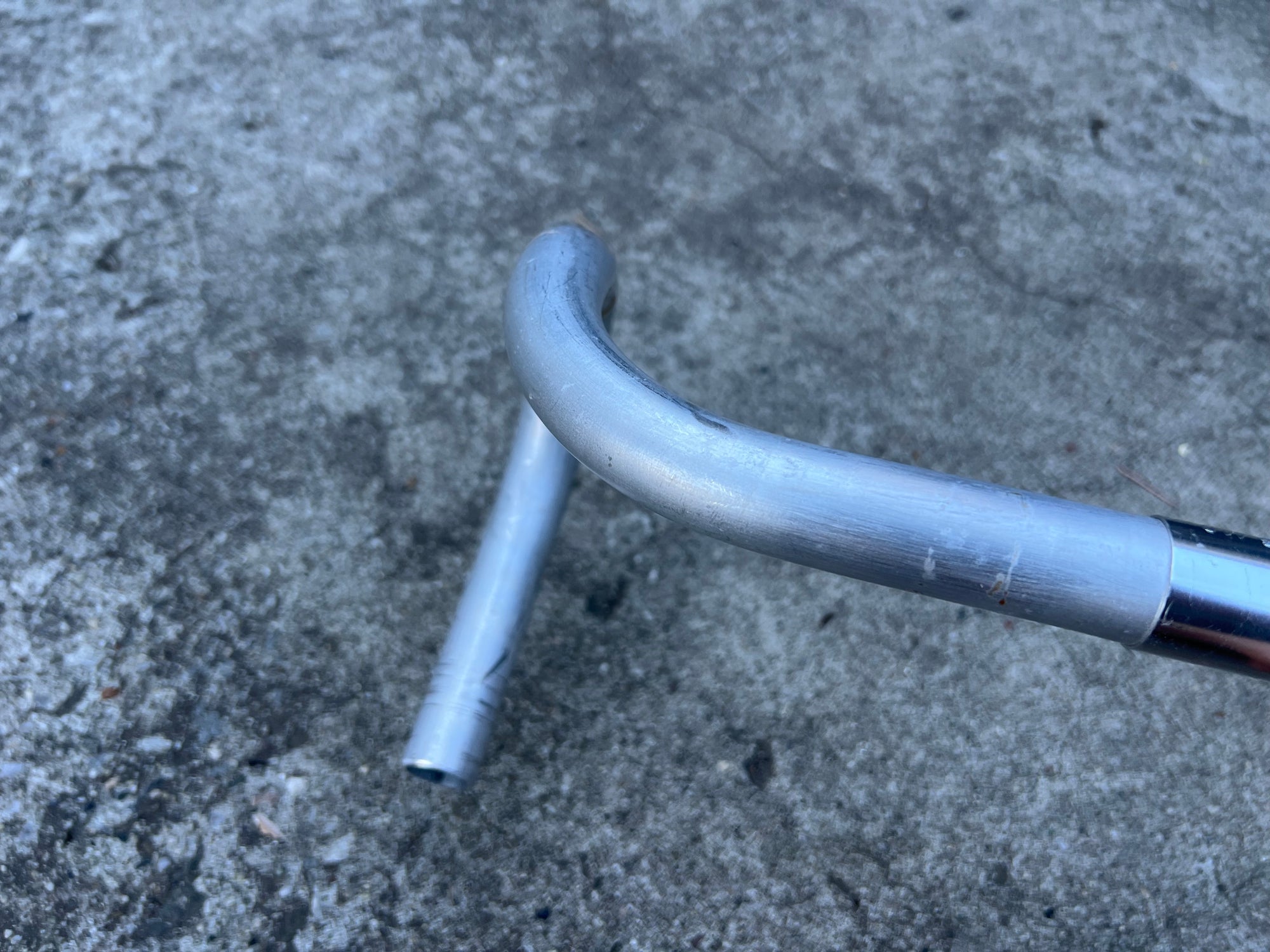 Nitto B105 410 25.4x410mm 41cm Flared Drop Bars Vintage Road Bike Silver