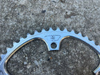 Stronglight 50T 144 BCD 5 Bolt Chainring Silver Road Bike Vintage Big
