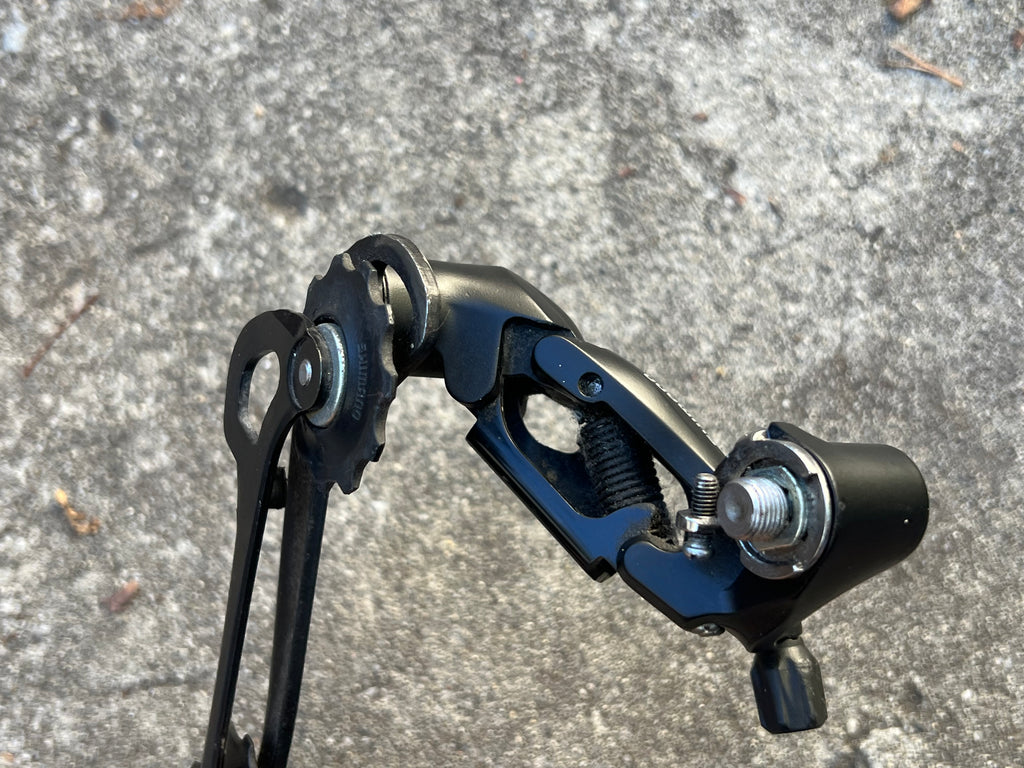 Shimano Deore RD-M530 9 Speed Long Cage SGS Rapid Rise Low Normal Black Rear Derailleur